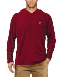 Roadbox Men’s UPF 50+ Sun Protection Hoodie Shirt Outdoor UV Long Sleeve Fishing