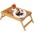 Artmeer Bed Tray Table with Folding Legs