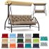 RUFXIEZW Waterproof Porch Swing Cushion Replacement