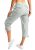 Soothfeel Women’s Cargo Capris Pants with 6 Pockets Lightweight Quick Dry Travel