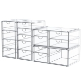 caktraie Makeup Organizer Storage With 16 Drawers