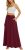Yincro Women’s Flowy Maxi Skirt Summer Pleated High Waisted Casual Long Skirts w