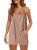Panadila Womens Summer Sleeveless Mini Dress V Neck Spaghetti Strap Sundress Ath