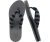 KuaiLu Flip Flops for Women Arch Support Summer Beach Sandals Grey Size 6.5