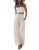 Faleave Women’s Cotton Linen Summer Palazzo Pants Flowy Wide Leg Beach Trousers