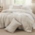 Everlasting Comfort Soft & Comfortable Arctic Blue Faux Fur Throw Blanket for Co