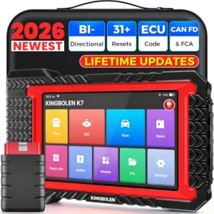 KINGBOLEN K7 Bidirectional Scan Tool 2026 OBD2 Scanner Bluetooth with Lifetime U