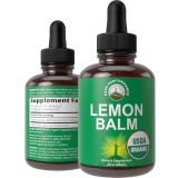 Peak Performance USDA Organic Lemon Balm Tincture