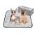 Qeils Reusable Puppy Pads, 2 Pack Washable Pee Pads for Dogs