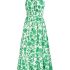 Summer Dresses for Women Casual Short Sleeve Loose Beach Cover Up Scoop Neck Flo