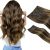 HOTBANANA Clip in Hair Extensions Real Human Hair