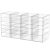 caktraie 4-Pack 22-Drawer Acrylic Storage & Makeup Organizer for Desk