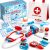 Play-Act Kids Doctor Kit, 16-Piece Medical Kit with Bag