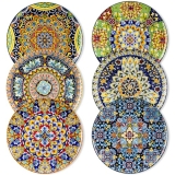 vancasso Dinner Plates Set of 6-10.5 Inch Ceramic Plates