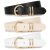 XZQTIVE 3 Pack Women Belts For Jeans Dresses Pants Ladies Leather Waist Belt wit