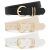 XZQTIVE 3 Pack Women Belts For Jeans Dresses Pants Ladies Leather Waist Belt wit