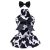 CuteBone Turtleneck Dog Velvet Dress Puppy Skirt Costume Pet Clothes Cat Apparel