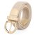 JASGOOD Women Braided Woven Elastic Stretch Belt Canvas Casual Belt for Jeans Pa