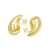 Chunky Gold Plated Earrings for Women Teardrop Earrings Dupes for Women