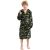 V.&GRIN Boys Fleece Robe, Hooded Plush Soft Fuzzy Bathrobe for Kids 5-14 Years C