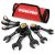 WORKPRO 8-Piece Stubby Anti-slip Ratcheting Combination Wrench Set