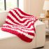 ORINOVA Black Fluffy Thick Fur Throw Blanket 50×60 for Bed Couch Office Chair Bu