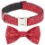 Jumpress Red Dog Collar with Bow