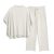 SeeLuNa Women’s Two Piece Outfits 3/4 Batwing Sleeve Capelet Crew Neck Pullover