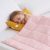 HOSUKKO Weighted Blanket – 3 lbs Pink Heavy Blanket