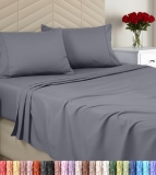 Utopia Bedding Queen Sheet Set – Brushed Microfiber – Ultra Soft Bed Sheets for