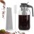Cold Brew Coffee Maker,64 oz Mason Jar Pitcher with Stainless Steel Filter