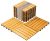 Idzo Interlocking Deck Tiles 9.6 SQFT
