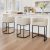 LUE BONA Counter Height Bar Stools Set of 3