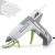 WORKPRO Hot Glue Gun Full Size – 60/100W Dual Temp Glue Gun and Sticks Set with