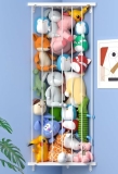 Corner Stuffed Animal Storage for Kids Room