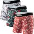COOFANDY Men Casual Shorts Elastic Waist Cotton Shorts Summer Beach Business Wor