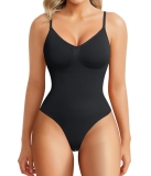BRABIC Bodysuit Shapewear for Women Tummy Control Panties Seamless Sleeveless To