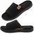VeraCosy Ladies Open Toe Slippers Soft Terry Cloth Indoor Slip on Women’s House