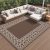 GENIMO Outdoor Rug Waterproof for Patio
