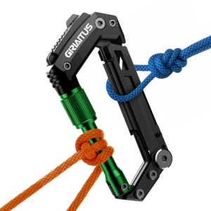 Carabiner Multitool with Pocket Knives