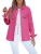 luvamia 2025 Spring Jean Jackets for Women Fashion Oversized Button Down Denim J