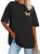 Womens Oversized Tshirt Graphic Tees Crew Neck Summer Short Sleeve Loose Fit Top