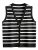 LILLUSORY Vest Tops for Women 2026 Spring Striped Sweaters Button Up Summer Busi