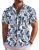 COOFANDY Men’s Short Sleeve Hawaiian Shirts Casual Summer Vacation Shirts