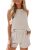 SHEWIN Two Piece Outfits for Women Casual Womens Summer Fashion 2026 2 Piece Lou