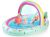 SULIFEEL Rainbow Unicorn Inflatable Play Center Kiddie Pool with Slide and Sprin
