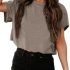 Zeagoo Black Sweaters for Women Crewneck Long Sleeve Tops Casual Blouse