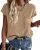 KIRUNDO Summer Fall Short Sleeve Sweater for Women 2026 Casual Sweater Vest Cott