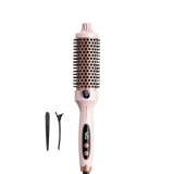 Wavytalk Thermal Brush, Blowout Boost 1.5 inch Heated Round Brush for Blowout Lo