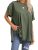 EXLURA Womens Summer Oversized T Shirts 2025 Casual Short Sleeve Loose Maternity